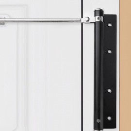 Automatic Door Closer for Entry Doors Silver
