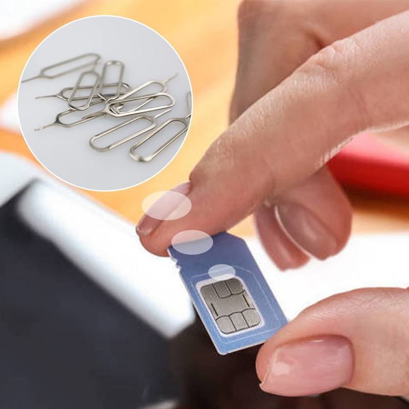 SZCXDKJ 10Pcs SIM Card Removal Openning Tool, Tray Eject Pins