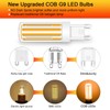 TRIJZHOU G9 LED Bulb Dimmable 8W Equivalent 80W Halogen Light