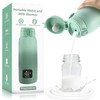 Qupite Portable Bottle Warmer for Travel,17oz Portable Milk Warmer for