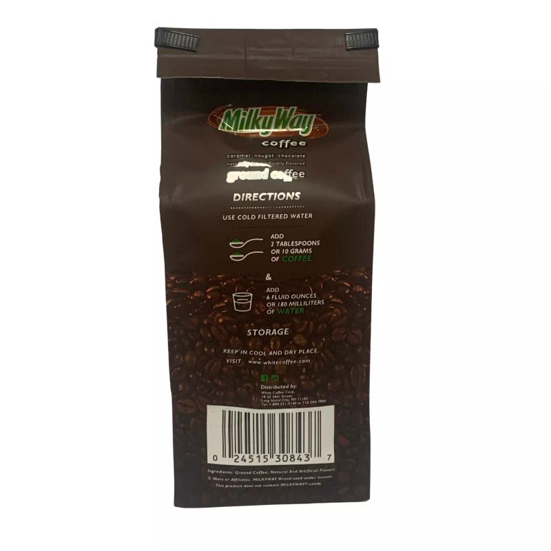 Milky Way Caramel Nougat & Chooclate Flavored Ground Coffee -