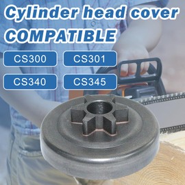 AUMEL 3/8 Inch 6T Clutch Drum Sprocket for Echo CS300 CS301 CS340 CS341 CS346 CS345 CS3000 Replacement Part 17500539132 Replace