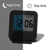 Portable Foldable Tabletop Travel Digital Alarm Clock with Temperature Calendar