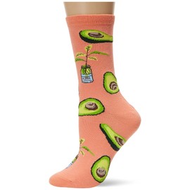 K. Bell Socks womens Food and Drink Fun Novelty Crew Socks