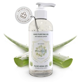 Premium Epic Organic Aloe Vera Gel 8 oz - 100 Percent Pure for Face and Body After Sun Care - [8 oz]
