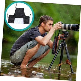SHOWERORO Rain Cover Black Rain Jacket Digital Camera DSLR Camera Camera Rain Cover Camera Rain Sleeve DSLR Mirrorless Raincover Camera Protector Rain Cover for Camera DSLR Rain Cover