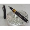 Jinhao HIGH QUALITY JINHAO BLACK WITH MIDDLE AMBER BAND ROLLER