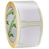 OliveBird 500 x Removable Labels On Roll, Size 50x50mm Square,