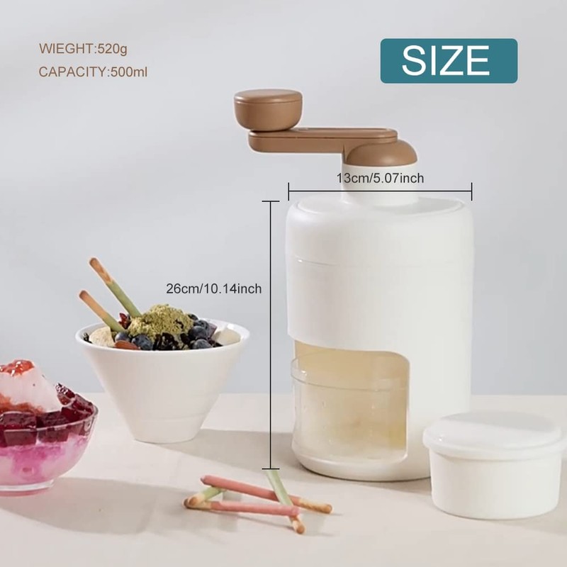 AYHOJIO Slushie Machine, Snow Cone Machine, Shaved Ice Machine, ICEE