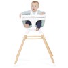 Evolur Ann Beechwood 4-in-1 Highchair | 360 Seat Rotation |