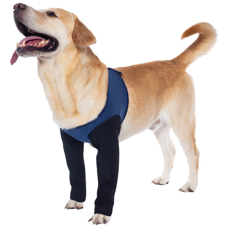 Coodeo Dog Recovery Sleeves, Cone Collar Alternative, Abrasion Resistant Dog