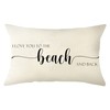 Ogiselestyle I Love You to The Beach and Back Throw