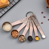 Smithcraft Measuring Cups and Spoons Set 12, Copper Measuring Cups