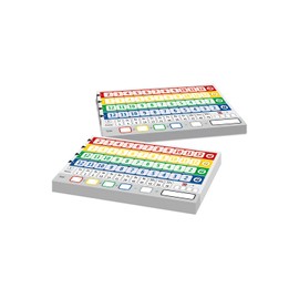 NSV NSV - 4016 - QWIXX - Ersatzblöcke 2er Set - Würfelspiel