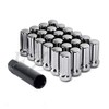 20 Chrome Duplex Spline Drive Acorn 12x1.5 Lug Nut Kit