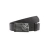 Cipo & Baxx Men's Belt Logo Clasp Leather Belt CG192,