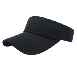 Adjustable Sport Visors, Athletic Mesh Sun Hats Cap for Women and Men,Summer Sun Protection hat (AU, Alpha, One Size, Black)