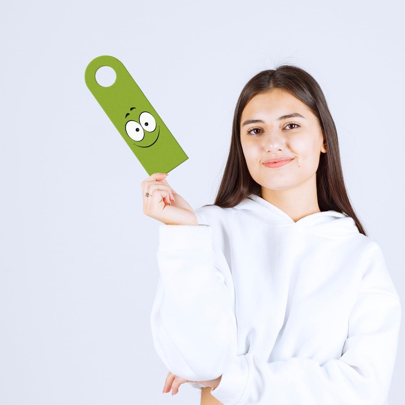 Love Face or Evil Face Door Hanger Angry Friendly Faces