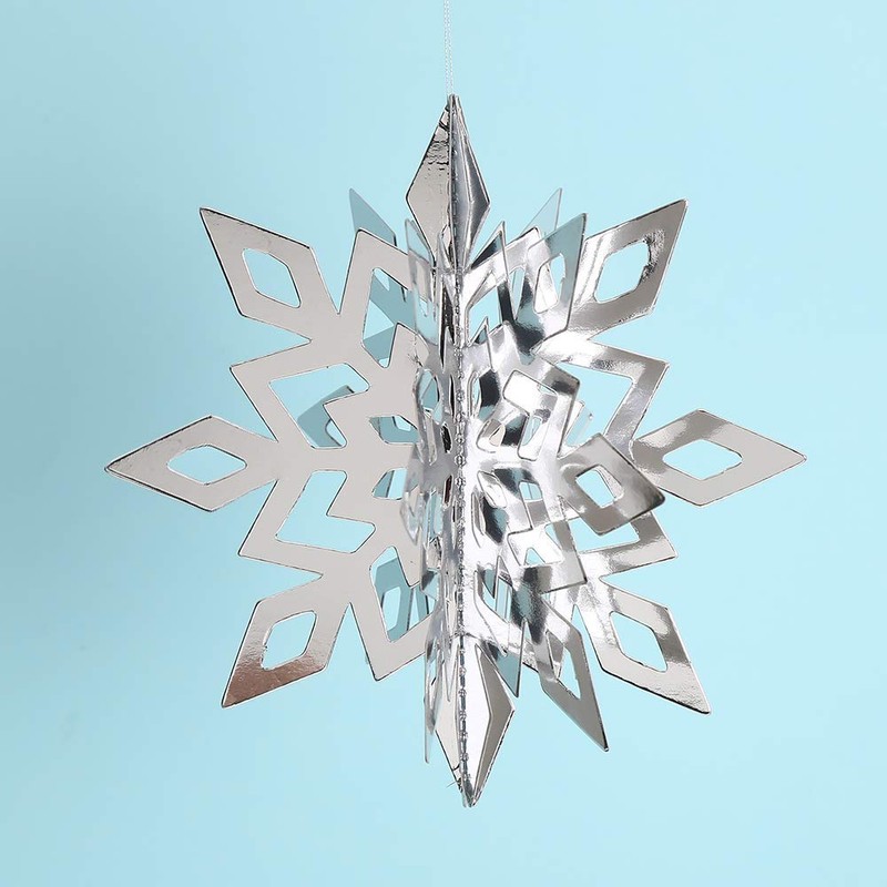 CCINEE Christmas Tree Decoration, Christmas Snowflake Ornament, Snowflake Decoration, Christmas