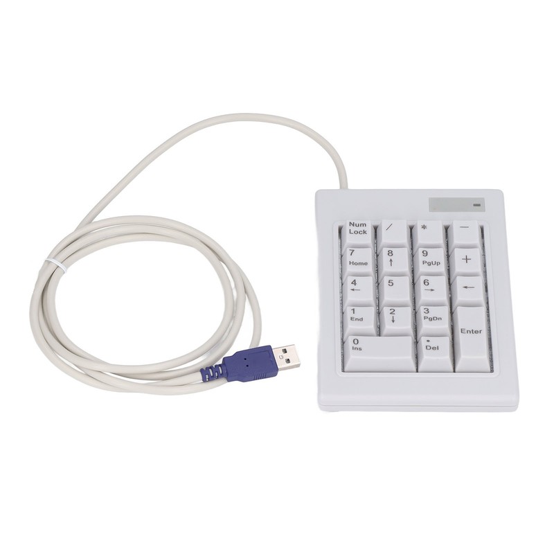 Mechanical Numpad 18 Keys Linear Action Switch USB Port Splashproof