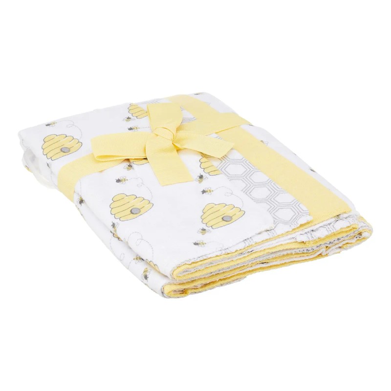 Paños Unisex De Franela De Algodón Para Bebés Color