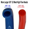 YOTOO Polyurethane Recoil Air Hose 3/8" Inner Diameter by 25'