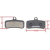SOMMET 4 Pairs Bicycle Disc Brake Pads for Shimano Saint