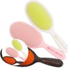 Brush and Beauty Comb Hair Brush Pink