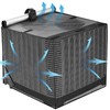 2 in 1 Air Conditioner Covers for Outside, 34''W x