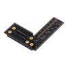 100mm Woodworking Scriber L Shape Square Ruler Aluminum Alloy Carpenter