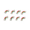 Rainbow Puzzle Eraser 8 Pack (2.4 Inches x 1.25 Inches