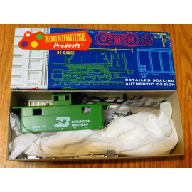 Roundhouse HO #3473 (Rd #10499) Burlington Northern Caboose / Kit Form