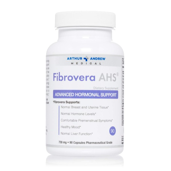 Arthur Andrew Medical, Fibrovera, Women's Enzyme and Botanical Blend for Hormone Balance, 90 Capsules