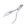 2pcs Cuticle Cutter Nail Clippers Manicure Nipper Eyeliner Stickers for