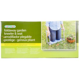 Gardman R616 Fold Away Garden Kneeler and Seat, 22" Long x 11" Wide x 19" High, Green