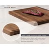 Acacia Wood Cutting Board – 17"x13" Butcher Block – Reversible