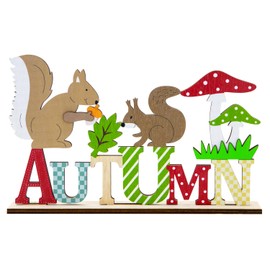 CHEERYMAGIC Wooden Thanksgiving Sign, Wooden Fall Signs Thanksgiving Table Centerpieces Autumn Letter Decor Fall Festival Decor Harvest Party Decorations for Autumn Thanksgiving Party A4FSJBJ