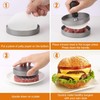 MEETOZ Burger Press Patty Maker - Kitchen Mold Hamburger Press
