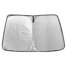 Days B21W One-Touch Windshield Sun Shade, Windshield Curtain, Gasoline Car, Overnight in Car, Insulation, Light Blocking, Sun Protection, Sun Protection, Foldable, Car Sun Shade, 1 Piece