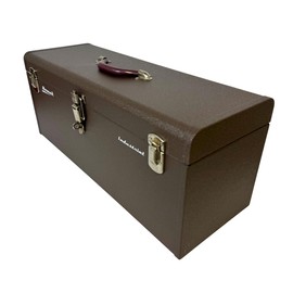 Homak 24-Inch Industrial Steel Toolbox, Brown Wrinkle Powder Coat, BW00200240