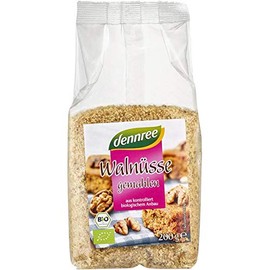 dennree Walnut kernels, ground (200 g) - organic