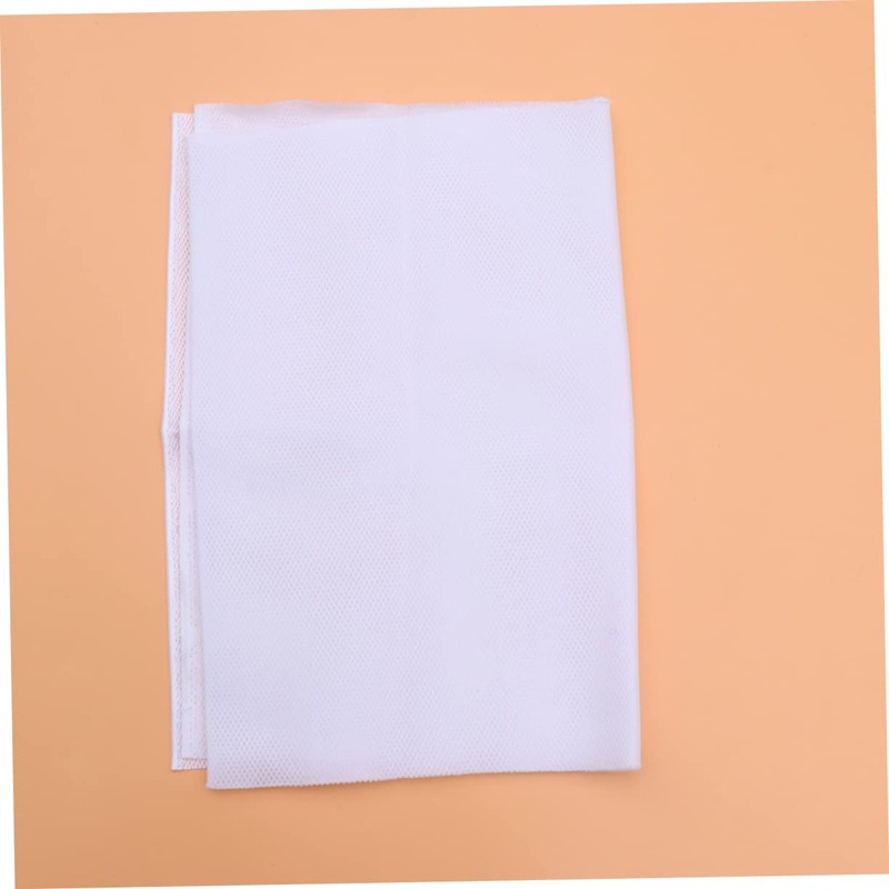 DOITOOL 1pc Mesh Cover Acoustic Dust Cloth Thick White for
