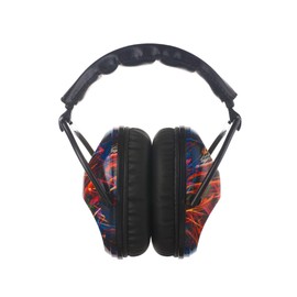 PROTEAR SNR 28 dB Ear Defenders for Kids- Hearing Protection Muffs for Children Have Sensory issues or Autism, Perfect for Fireworks,Flights,Sports(Black Fireworks)