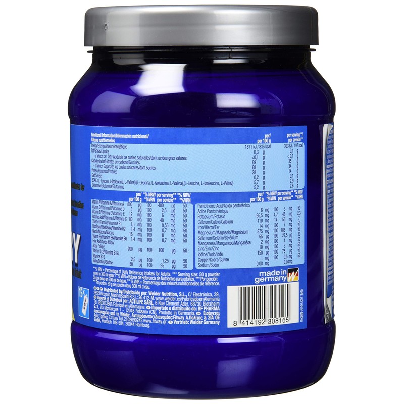 Weider Total Recovery, Proteinkomplex - Geschmack: Banane, 1er Pack (1