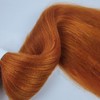 Ginger Orange Braiding Hair Pre Stretched Hypoallergenic Orange/350 Prestretched Synthetic