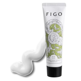 FIGO TOOTHPASTE Toothpaste, 3.0 oz (85 g), Bad Breath Care, Whitening, Prevents Drying, Plant-derived Chemicals, Herbs, Refreshing