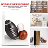 Resin Bookend Football Basketball Book Stopper Heavy Duty Bookend Modern