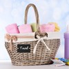 BLSUREFYX 24 PCS Basket Labels 3.1 x 2 Inch Storage