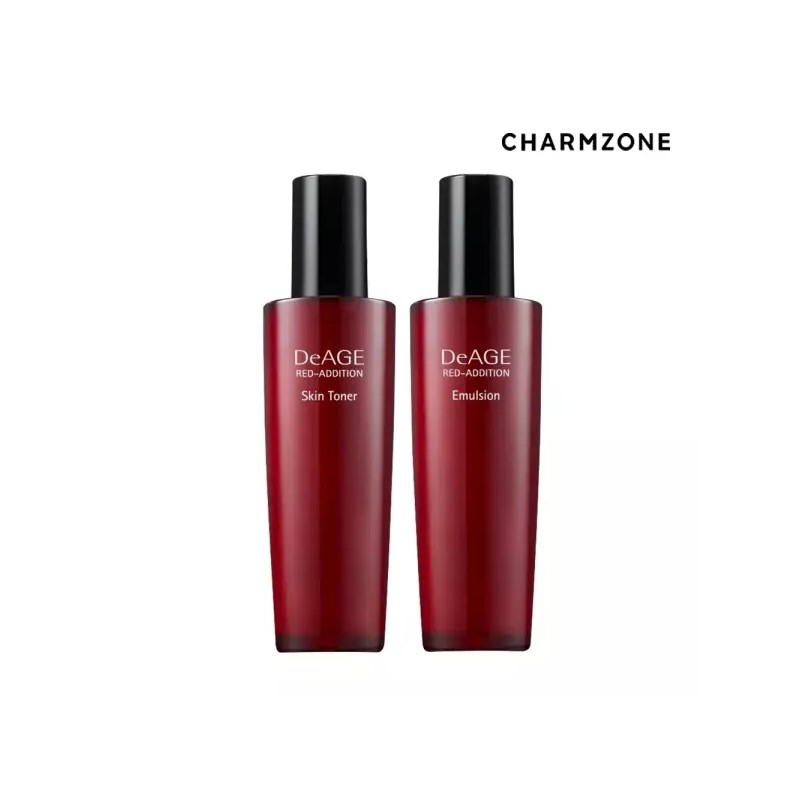Charmzone 참존 디에이지 레드에디션 2종세트(스킨+에멀전) [참존 디에이지 레드에디션 2종세트(스킨+에멀전)] Chamzone