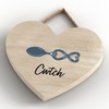 Global Designs Cwtch Cuddle Welsh Love Spoon Wooden Heart Hanging